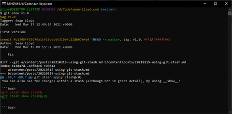 git tag old commit git tag old commit