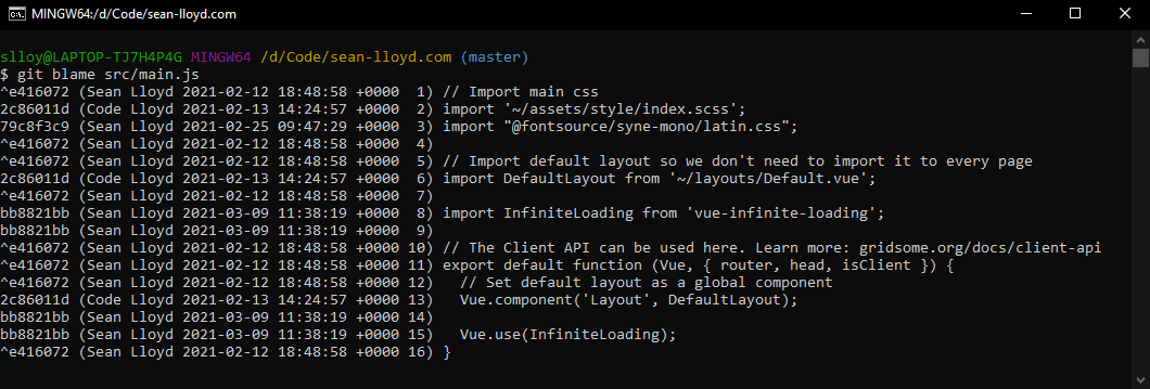 git-who-can-i-ask-about-this-change-using-git-blame
